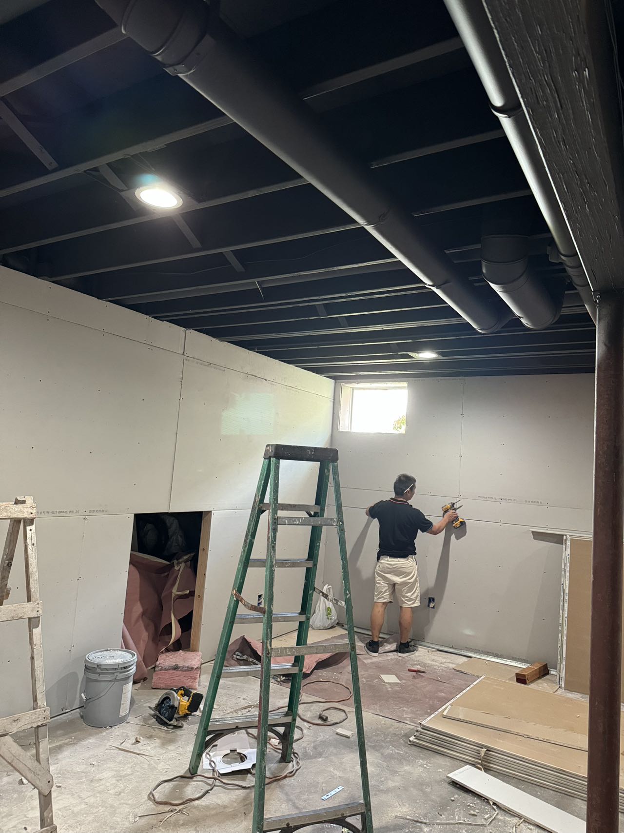 NJ Basement Remodeling Project in Paramus Example 2