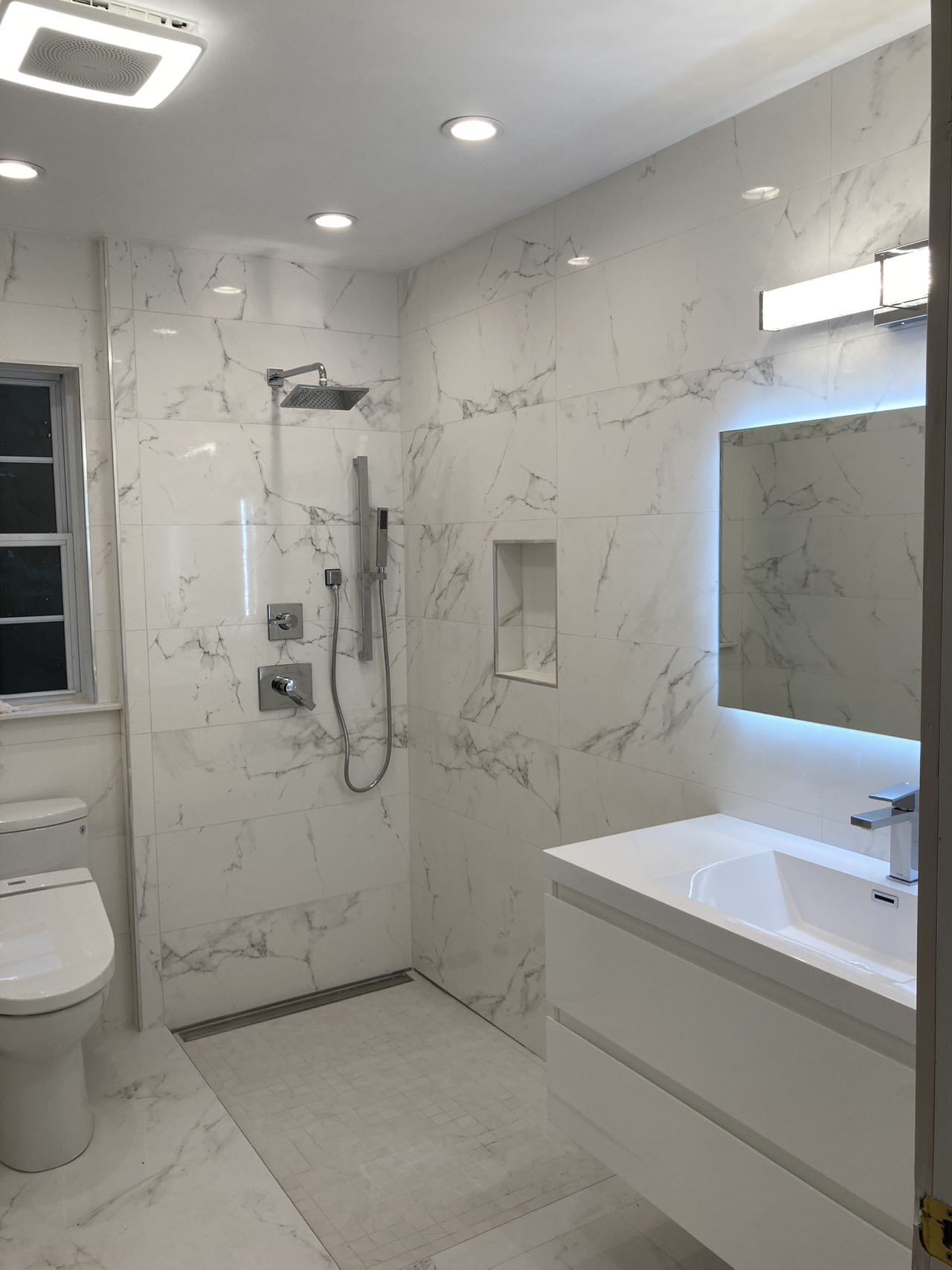 New Jersey Small Bathroom Remodel in Edison Example 10